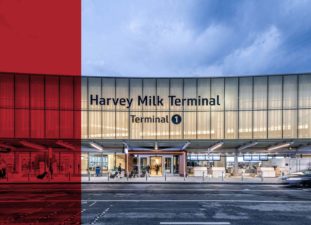 SFO Harvey Milk Terminal 1 Facade